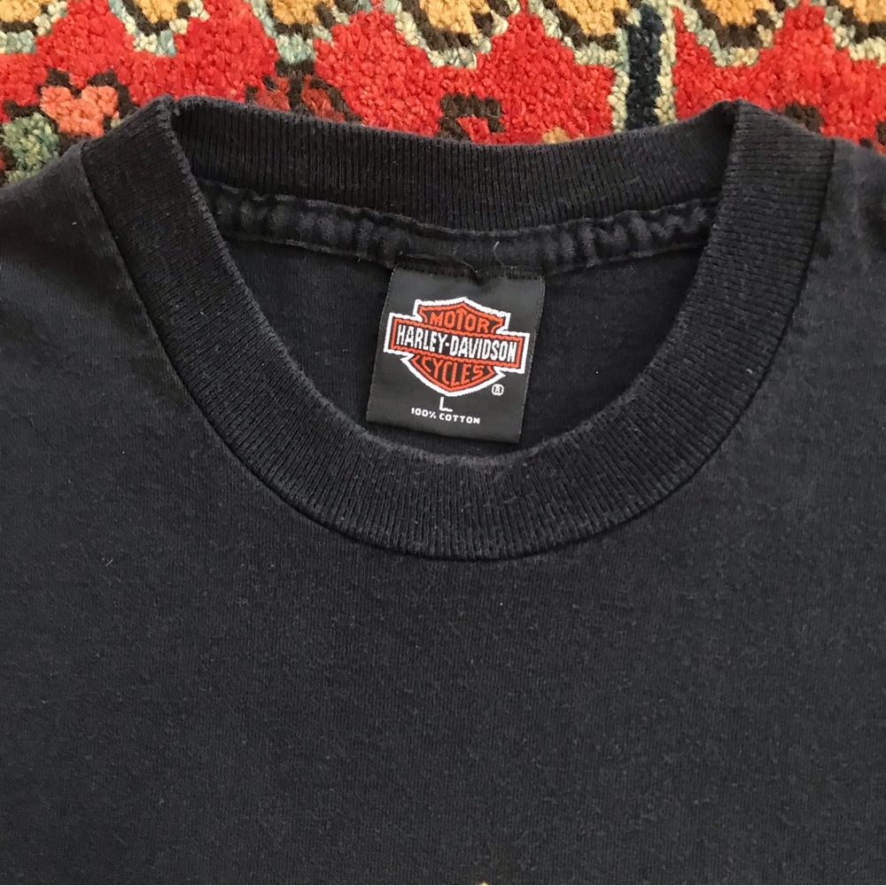 Vintage Single Stitch Harley Davidson Single Stitch Tee Shirt View 3